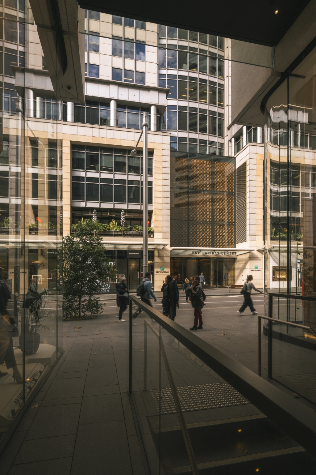 View of 60 Castlereagh from the laneway on 25 Martin place.