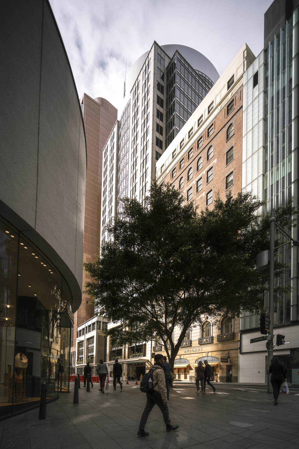 View of 60 Castlereagh standing on King Street Sydney.