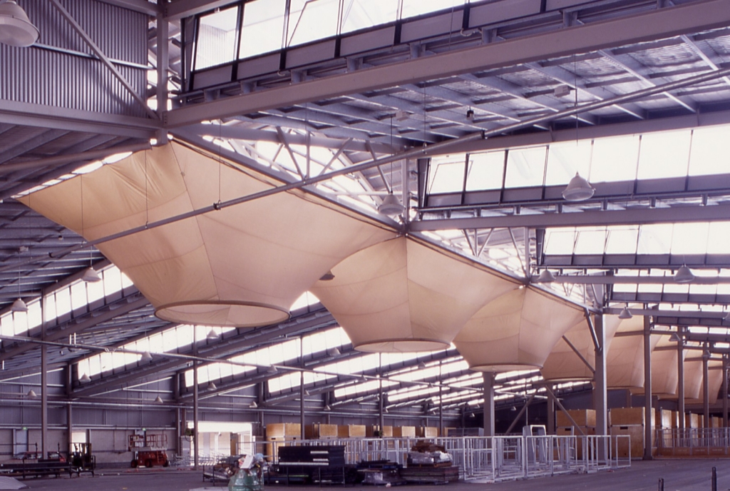 Wide angle images of the interiors at Munro and Grace Pavilions.